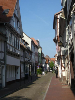 Ferienwohnung Janus Altstadt-Hameln Haus 2 inklusive Parkplatz - mit und ohne Terrasse oder Loggia